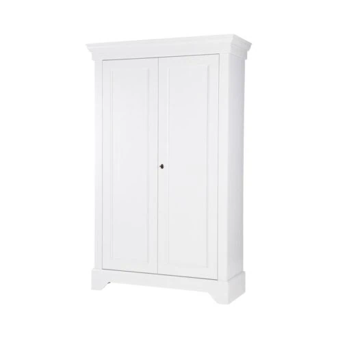 Isabel Brocante kast grenen wit 118cm