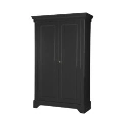 Isabel Brocante kast grenen zwart 118cm