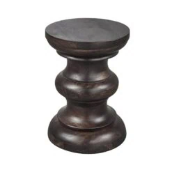 Jonah Bijzettafel mangohout donkerbruin 30cm