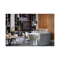 Jorre Eettafel MDF antiek beige 120cm