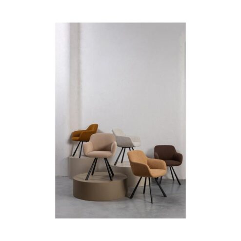 Juno Eetkamerstoel mesh naturel