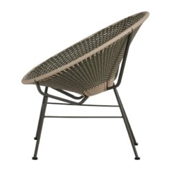 Kazoun Tuin loungestoel wicker groen