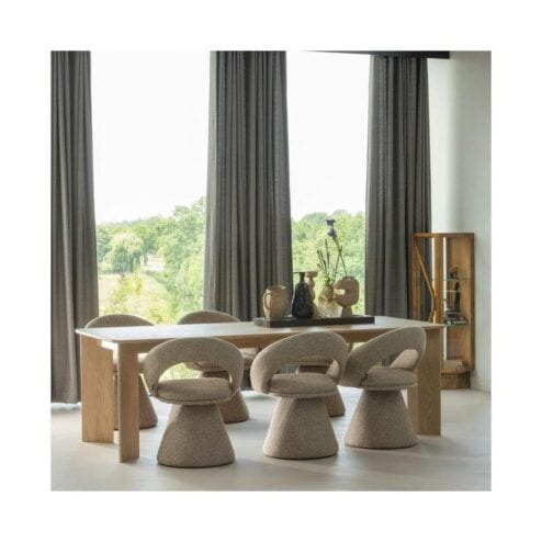 Kella 1-deurs kast mangohout naturel 40cm