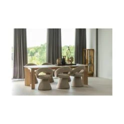 Kella 1-deurs kast mangohout naturel 40cm