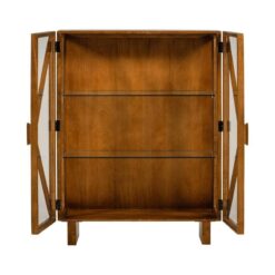 Kella 2-deurs kast mangohout naturel 100cm