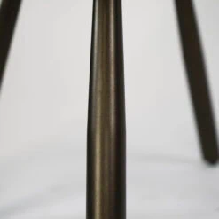 Kelly Eetkamerstoel met wieltjes Alura zand-bruin