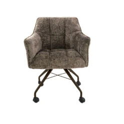 Kelly-Eetkamerstoel-met-wieltjes-Hoven-taupe-bruin-9