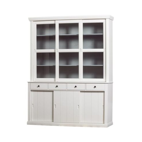 Lagos Buffetkast grenen wit 166cm