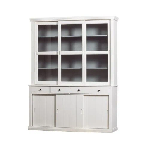 Lagos Buffetkast grenen wit 166cm