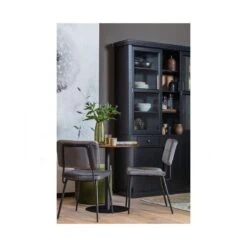Lagos Buffetkast grenen zwart 166cm