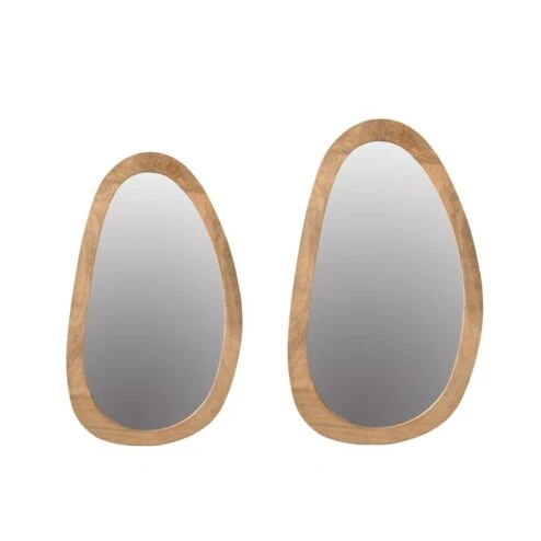 Larry Spiegel Naturel Mangohout 70 cm