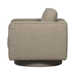 Lazy Draaifauteuil bouclé zand