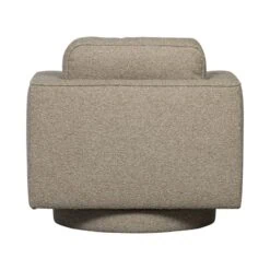 Lazy Draaifauteuil bouclé zand