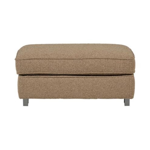 Lazy Hocker bouclé bruin