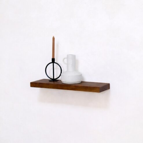 Londo Wandplank zwevend Walnoot Mangohout 40cm