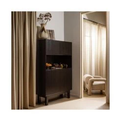 Lenny Fauteuil grove textuur zand