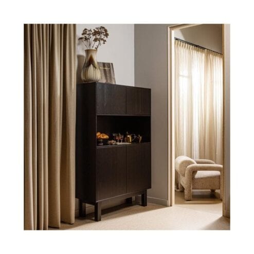 Lenny Fauteuil grove textuur zand