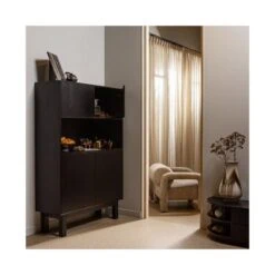 Lenny Fauteuil grove textuur zand