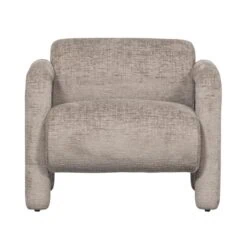 Lenny Fauteuil grove textuur zand
