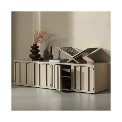 Level Tv meubel metaal zand 160cm