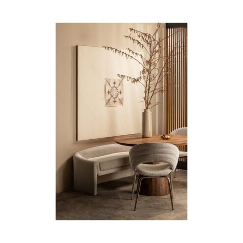 Limit Ronde eettafel mangohout walnoot 130cm