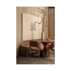 Limit Ronde eettafel mangohout walnoot 130cm