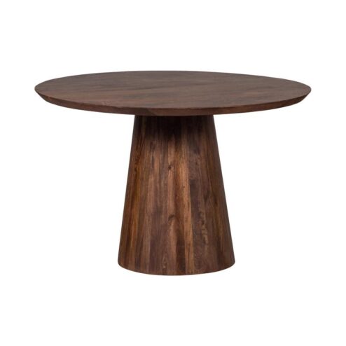 Limit Ronde eettafel mangohout walnoot 130cm