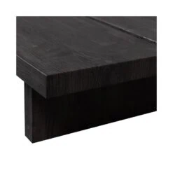 Lion Salontafel MDF donkerbruin 140cm