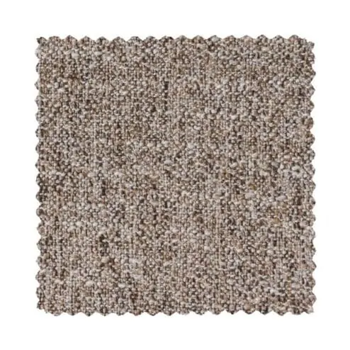 Lloyd 4-zits bank grof geweven bruin melange