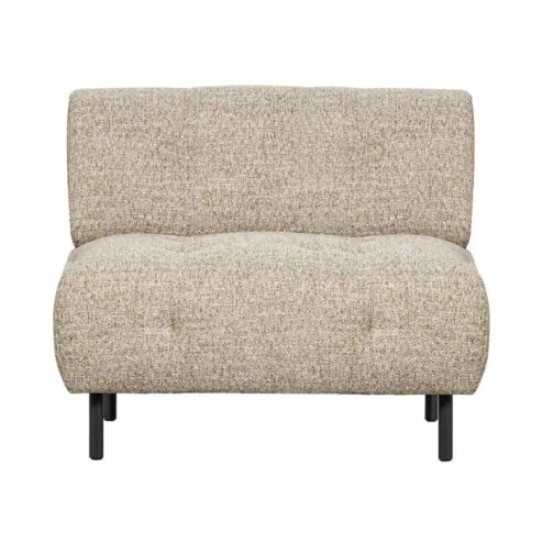 Lloyd Fauteuil grof geweven naturel melange