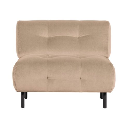 Lloyd Fauteuil velvet zeezout