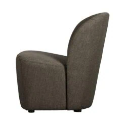 Lofty Fauteuil bouclé bruin
