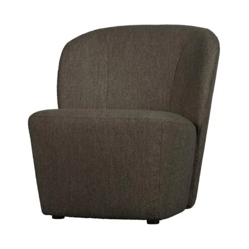 Lofty Fauteuil bouclƩ bruin