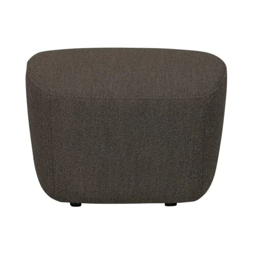 Lofty Hocker bouclé bruin