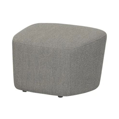 Lofty Hocker bouclƩ grijs