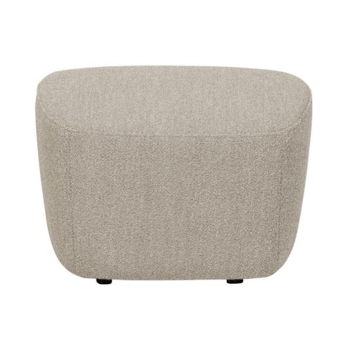 Lofty Hocker bouclé naturel