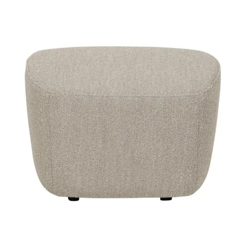 Lofty Hocker bouclé naturel