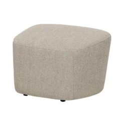 Lofty Hocker bouclé naturel