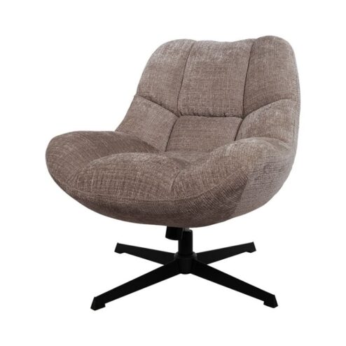 Miranda Draaifauteuil + schommelfunctie Bruin