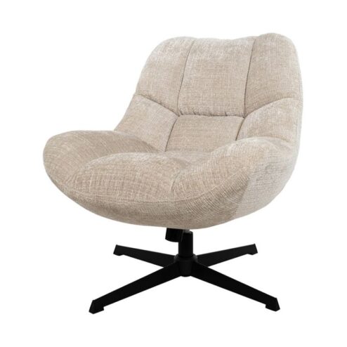 Miranda Draaifauteuil + schommelfunctie Naturel