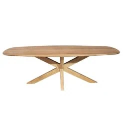 Nicole Eettafel Deens ovaal Mangohout 240 cm