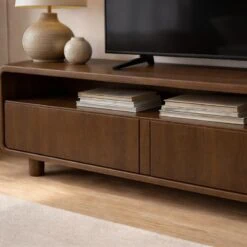 Nox Tv meubel Walnoot 220 cm