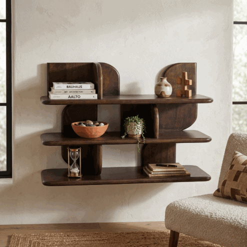 Sorano Wandrek mangohout Walnoot 90 cm