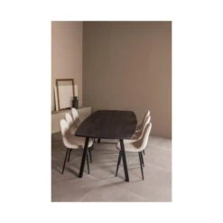 Tafel poot A-vorm metaal zwart