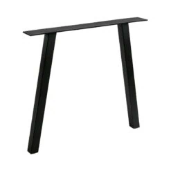 Tafel poot A-vorm metaal zwart