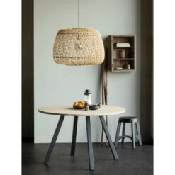 Tafel poot vierkant metaal zwart (2-standen)