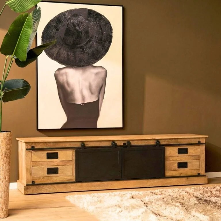 Tv meubel Trenso Mangohout 200 cm