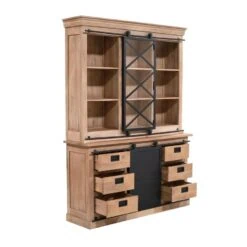 Vitrinekast Trenso Mangohout 160 cm