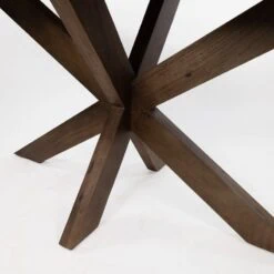 Woody Eettafel deens ovaal Bruin Acaciahout bruin 160 cm