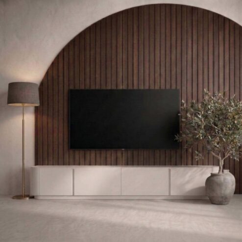 Tv meubel Yama zand staand | 235cm